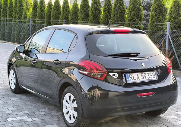 Peugeot 208 cena 29900 przebieg: 149000, rok produkcji 2016 z Nisko małe 352